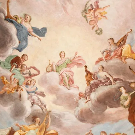 Cupola Rubatti Tornaforte: Apollo E Le Sue Muse Cuneo